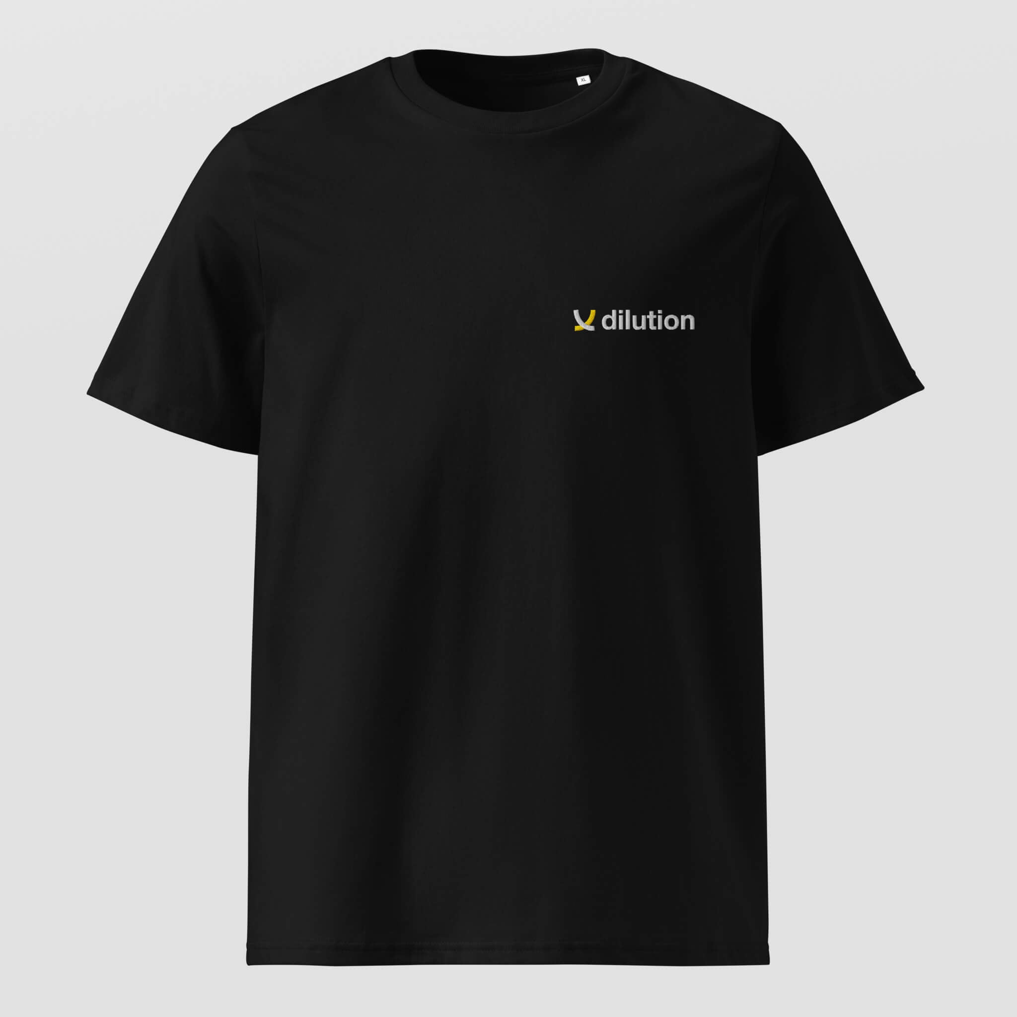 dilution | Organic Tee, Black