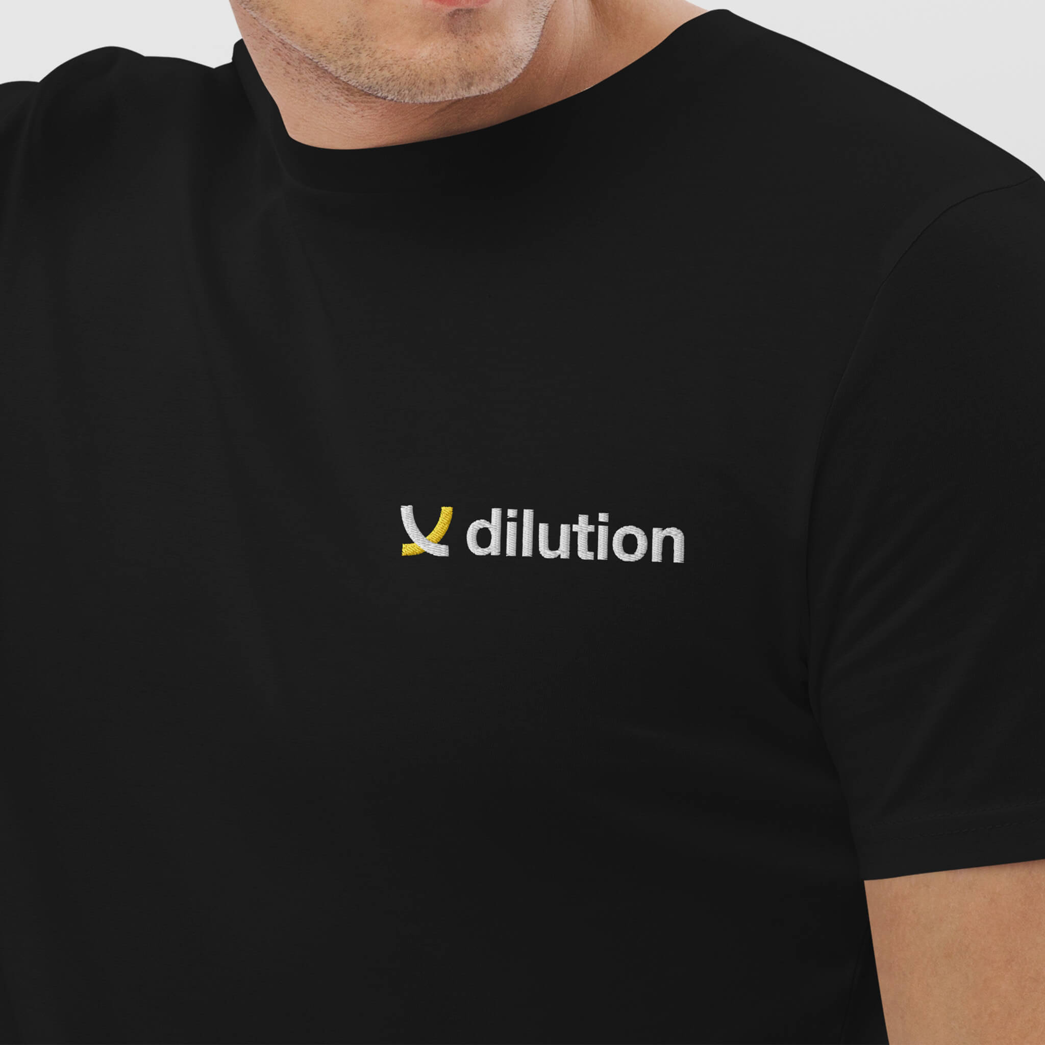 dilution | Organic Tee, Black